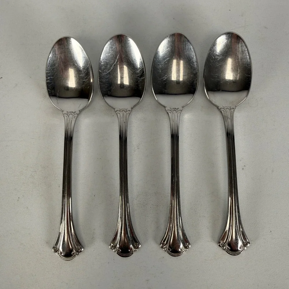 4 Wallace Resplendence Grand Ballroom Tablespoon 18/10 Stainless Steel Flatware